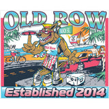 The Beach Beer Wolf Pocket Tee