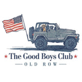 Good Boys Club Jeep USA Pocket Tee