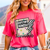 Secretary Book DTF Transfers - THIS IS NOT A SHIRT