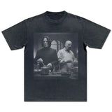 Severus Snape and Walter White in Lab Shirt Wizard House Christmas Birthday Gift Breaking Bad Tee Potterhead Potter Book 90s Vintage Shirt