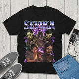 Sevika Arcane 2 T-Shirt Unisex Vintage Streetwear League of Legends Shirt Anime Apparel fanmerch lol Merchandise League of Legends Fan gift Gift For Arcane Fans