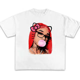 Sexyy Red Bubble Gum T-Shirt Cotton Fabric