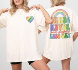 Shade Never made anybody less gay shirt, gay pride shirt, pride month shirt, gift for friend, pride month shirt, in my proud ally era.