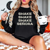 Shake Shake Shake Senora T-Shirt, Halloween T-shirt, Halloween Shirt,Fall Shirt,Funny Halloween shirt, Halloween Movie, Unisex Classic Cotton Tee with Graphic Print in All Sizes, For Men, For Women