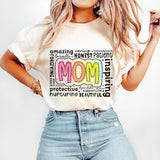 She is Mom T-Shirt, Retro Mother T-Shirt, Blessed Mom T-Shirt, Mom Shirt, Mom Life T-Shirt, Mother's Day T-Shirt, Mom T-Shirt, Gift for Mom, Retro Mama Quotes