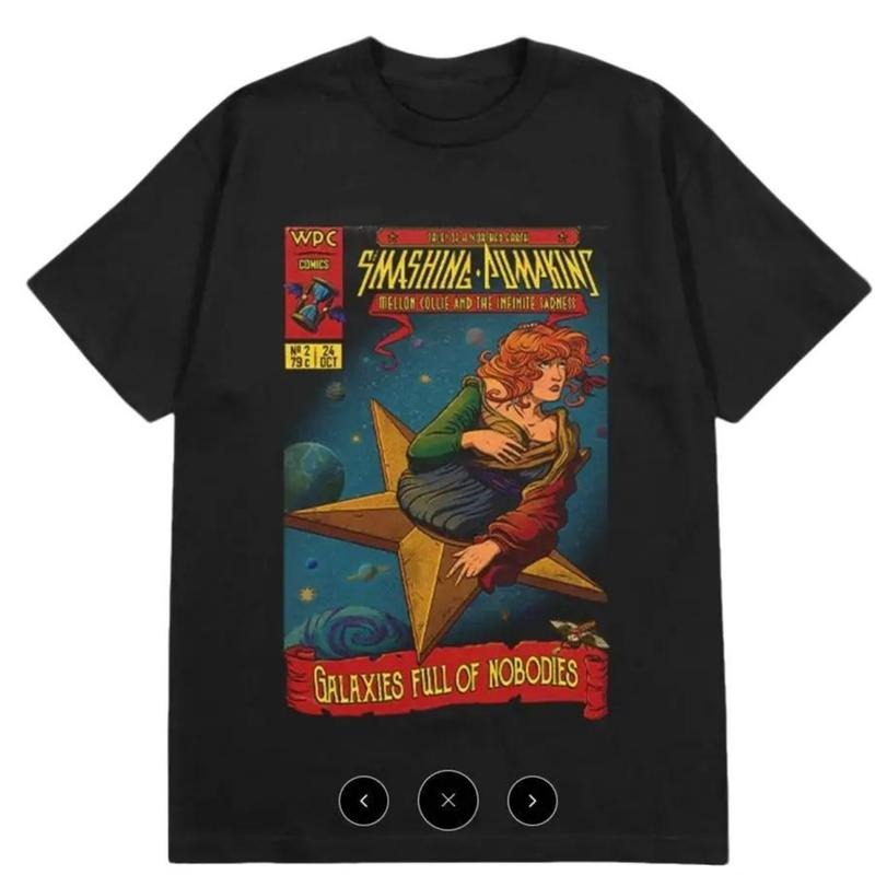 Smashing Pumpkins Mellon Collie and the Infinite Sadness Comic Shirt, vintage graphic tees vintage band tees, Unisex Menswear Womenswear Top