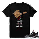Sneaker T Shirts Jordan 3 Black Cement Sneaker tees Dabbin Polo Bear Classic Menswear