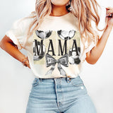 Soccer Mama T-Shirt, Vintage Soccer Coquette T-Shirt, Soccer Mom T-Shirt, Game Day Soccer T-Shirt, Soccer Brushstroke T-Shirt, Soccer Bow T-Shirt