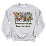 Southeastern Conference Mascot Sweatshirt, SEC Sweatshirt, SEC Football Sweatshirt, Southeastern Conference Sweatshirt, Football Season Shirts Classic