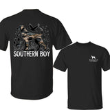 Southern Boy Camo Hunting T-Shirt, Outdoor Life & Country Boy Tee, Duck Hunting Shirt, Rural Pride Apparel, Outdoorsman Gift - Menswear & Streetwear