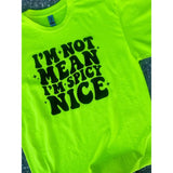 Spicy Nice Graphic Tee