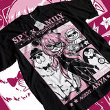 Spy X Family Anime T-Shirt & Sweatshirt, Bomb Squad Anya Graphic Tee, Anime Manga Lover Gifts Ball Cotton Dragon Menswear
