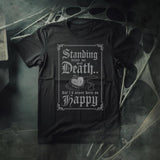 Standing There Was Death - Nosferatu Inspired Horror Movie Unisex Tee - Count Orlak Vampire Dracula Dafoe Goth Gothic Gifts Gift horror fan
