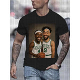 Step Brothers Jrue Holiday Derrick White Basketball Players Funny T-Shirt, Custom Shirt Step Brothers T-Shirt, Step Brothers Shirt Sport