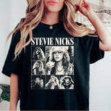 Stevie Nicks Shirt, Stevie Nicks 2024 Tour Shirt, Vintage 90s Stevie Nicks Music Concert, Fan Gifts Tee, Unisex Crew Neck Sweatshirt