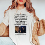 Stevie Nicks Tour 2024 Shirt Sweatshirt Hoodie, Stevie Nicks Gifts, Music Tour Shirt, I'm Thinking About The 1997 Performance of Silver Springs T-Shirt