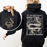 Stevie Nicks Tracklist 2 Side Shirt, Go Your Own Way Sweatshirt Hoodie, Gift for her Comfort Cotton