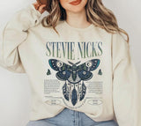 Stevie Nicks Vintage Fleetwood Mac Shirt, Butterfly Retro Dreamcatcher Unisex Sweatshirt, Unisex Short Sleeve Tee, Gifts For Her