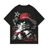 Street Life Men's Printed Short Sleeve T-Shirt, Sweatshirt, Hoodie Size S- 3XL,Gift For Women Top Womenswear Underwear Humen, Underwear Tshirt Lady Streetwear Human Shortsleeve Shoe Tropical Round Neck