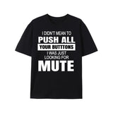 [Summer Graphic Tee] Summer Essential Graphic Tee - Soft Geometric Pattern Crew Neck, Casual Comfy Fit, Regular Fit, Cotton Fabric Made in USA