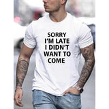 100% cotton T-shirt, Men's 