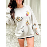 Summerween Sticker Trend Graphic Top