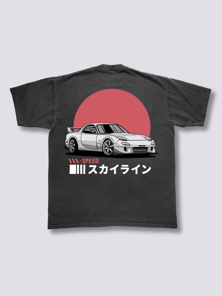 Sunrise Drive Back Vintage T-Shirt