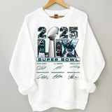Super Bowl LIX 2025 Eagles Champion Sweatshirt, Philadelphia Football Fan Gift, Classic Sport Crewneck, Trendy 2025 Apparel for Everyday Style