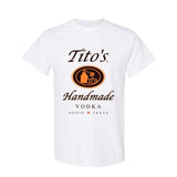TITO'S Handmade Vodka Austin Texas Label Cewneck Sweatshirt T-, Austin Texas Label, Vodka Alcohol Alcoholic , Tito's Fan gift, Drinking  cheap shirts