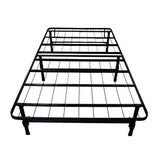 Twin size Black Metal Platform Bed Frame