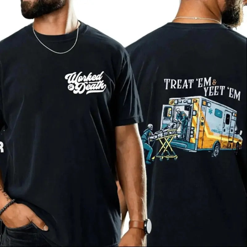 TREAT 'EM & YEET 'EM t-shirt, Gift for Dad, Gift for Mom, Gift for him, gift for her, birthday gift, Gift for friends