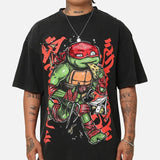 Teenage Mutant Ninja Turtles Raphael X Sofles Vintage T-Shirt Trending Movie T shirt Vintage 90s T-shirt gift for Movie fans gift for him gift for her unisex T-shirt Urbanwear Shirt Fabric Menswear