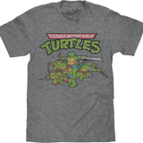 Teenage Mutant Ninja Turtles T-Shirts - Graphite Heather