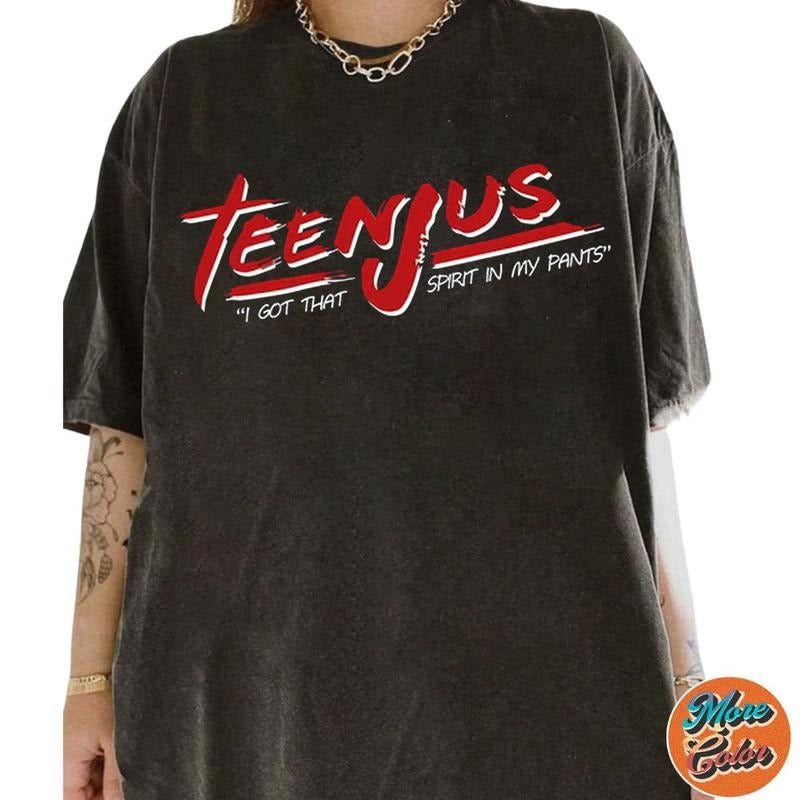 Teenjus Shirt, Baby Billys Musical Shirt, Funny Show Comedy Summer Sports League Costume Team Shirt, Cotton Unisex T-Shirt, Crew Neck, Size S- 4XL, Menswear Top, Womenswear Top Underwear Streetwear