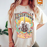 Tennessee Western Shirt, Country Music Shirt, Vintage Nashvile T-Shirt, Full Sizes, Full Colors, Cotton Round Neck Tee, Unisex T-shirt for Men and Women Comfort Top