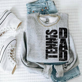 Tennis Dad DTF Transfers - THIS IS NOT A SHIRT