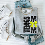 Tennis Mom Bow DTF Transfers - THIS IS NOT A SHIRT