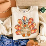 Thanksgiving Turkey Sweatshirt, Turkey Shirt, Family Sweatshirt, Thanksgiving Shirt, Fall Sweatshirt, Women Thanksgiving Sweater
