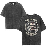 The Boys From Oklahoma Concert 2025 Shirt, Cross Canadian Ragweed Graphic Tee, Retro Rock Band Tee, Double-Sided Graphic Design, Casual Streetwear, Unisex Cotton Shirt
