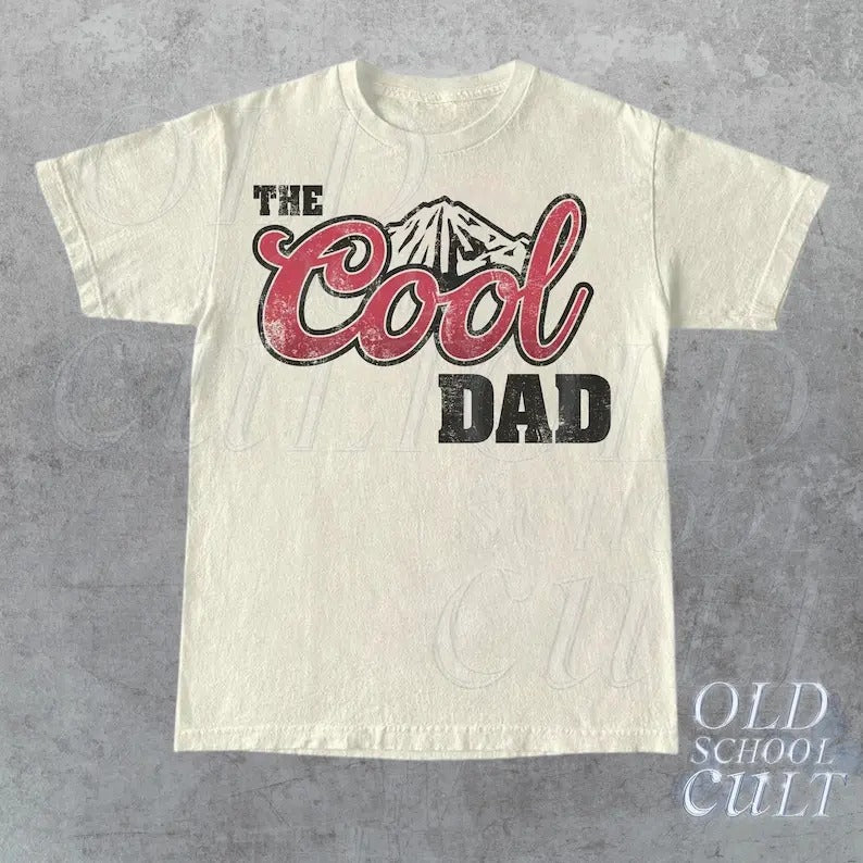 The Cool Dad 90s Cowboy T-Shirt, Vintage 2000s Graphic Western Shirt, Retro Dad Tee, Rodeo Relaxed Adult Unisex Shirt, Cool Dad Shirts