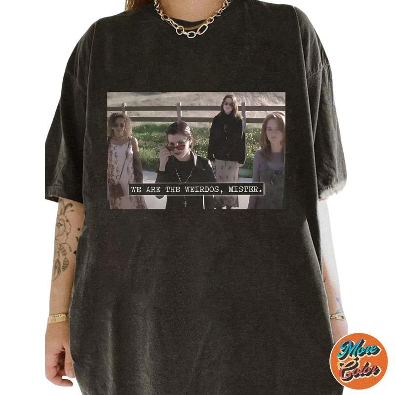 The Craft 90s Movie Witch, We're The Weirdos Mister Shirts, Cotton Unisex T-shirt, Crew Neck, Size S- 3XL, Menswear Top, Womenswear Top Underwear Streetwear