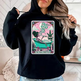The High Priestess Tarot Card Funny T Shirt, Graphic Shirt, Sarcastic Skeleton Sweatshirt, Mystical Mom Hoodie, Unisex Sweater Pullover Tee