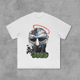 The Illest Villain Mf Doom Graphic Print Cotton T-Shirt, S to 4XL, Menswear