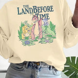 The Land Before Time Sweatshirt, Pastel Dinosaur Friends T-Shirt, Land Before Time Party Sweatshirt, Dino-Mite Journey Tee, Dinosaur Party Gift