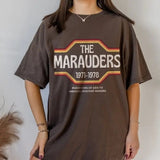 The Marauders 70's Retro Harry Fandom Shirt, Universal Shirt, Bookish Shirt, Sirius Black Peter Pettigrew James Potter Remus Lupin Prongs Marauders Era shirt