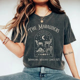The Marauders Shirt, Wizard Shirt, Unisex The Mischief Tour 1978 Tee, Bookish Shirt, Fandom Shirt, Magic Shirt, Booktok Merch, Comfort Colors Tee