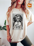The Mom Tarot Card Shirt, Skeleton Mother Tshirt, Witchy Vibes Celestial Mama Tee, Mother's Day Shirt, Mama Sweatshirt, Mother's Day Gift Breathable Casual Comfort Womenswear Comfortable Leggings