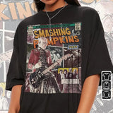 The Smashing Pumpkins Comic Shirt, 90s Vintage Merch Book Art, Infinite Sadness Album World Tour Graphic Tee, Unisex Menswear Womenswear Top, Retro Rock Fashion