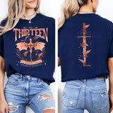 The Thirteen Throne Of Glass Double Sided Shirt, From Now Until The Darkness Claims Us, We Are The Thirteen TShirt, Sjm Tog Manon Unisex Pullover Tee sweatshirts  women