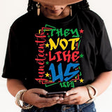 They Not Like Us Juneteenth 1865 Unisex Tee, Black History Month, Black Lives Matter Shirt, 1865 Juneteenth Gift